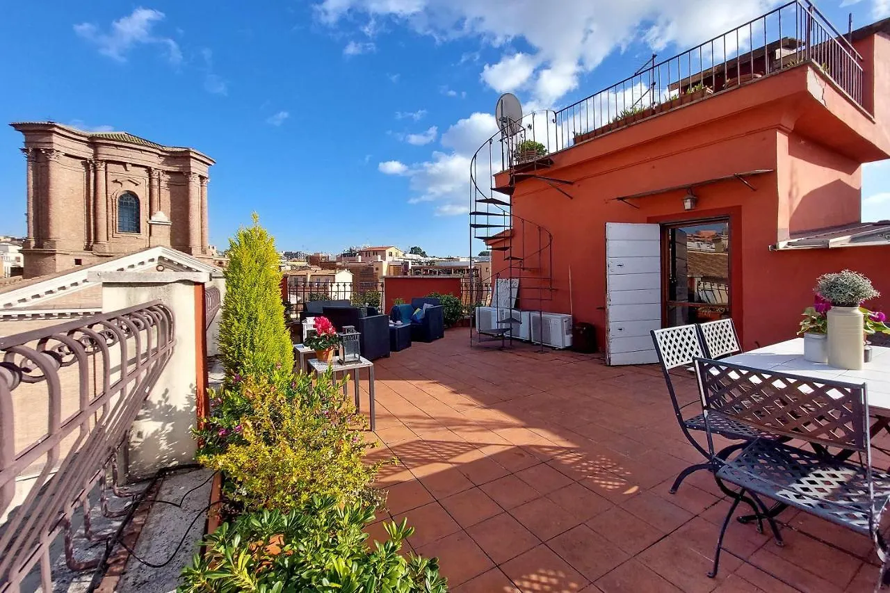 Lägenhet Spagna Penthouse Rom