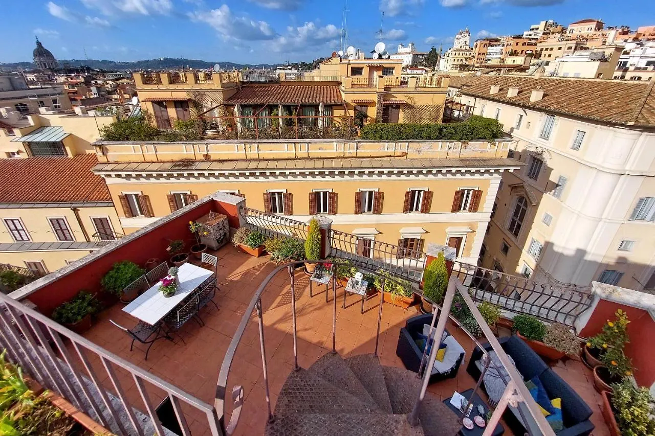 Spagna Penthouse Rome Apartment